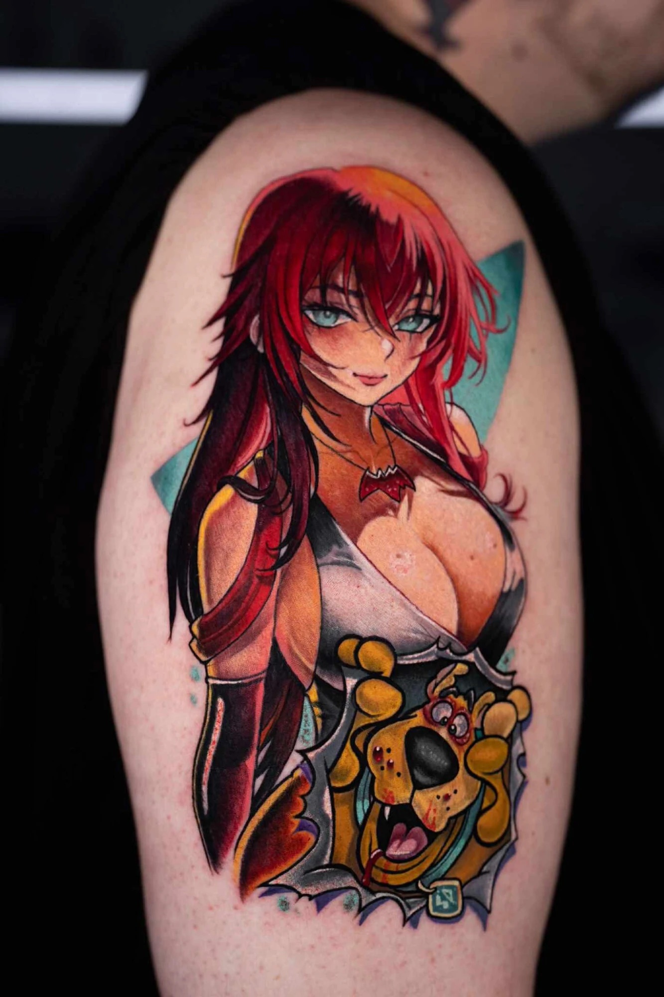 Anime character tattoo