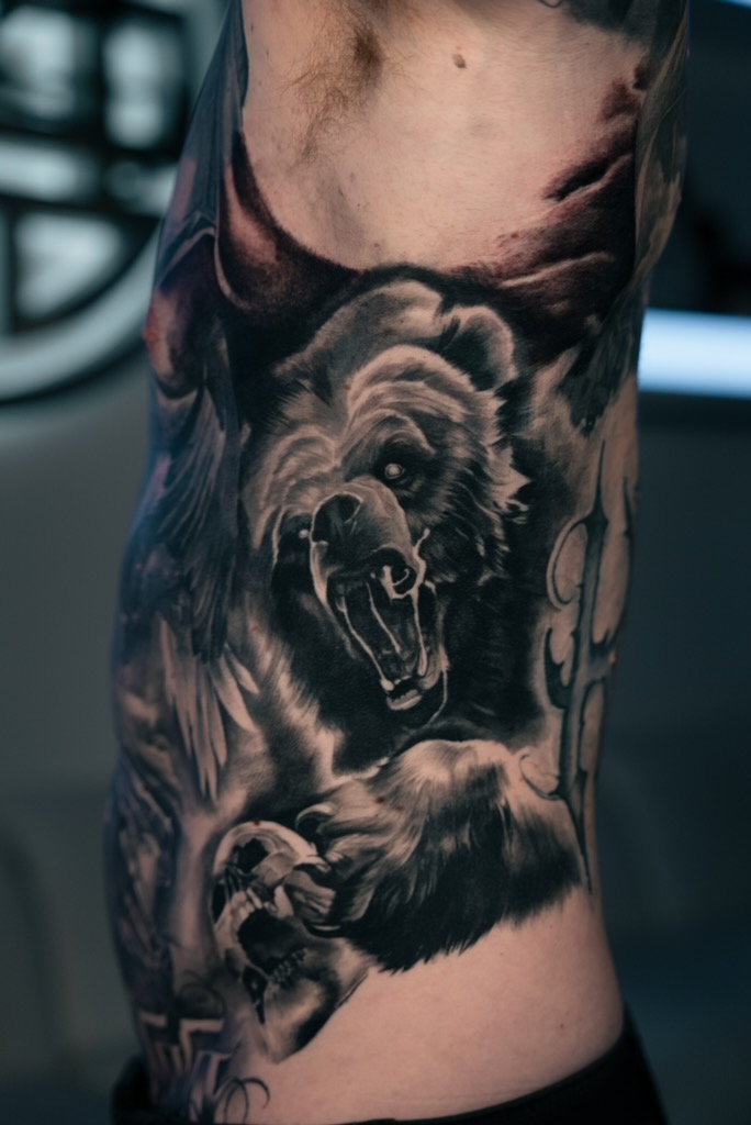 Bear tattoo